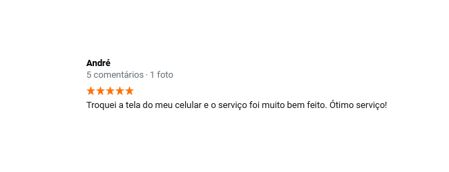 Depoimento do Cliente